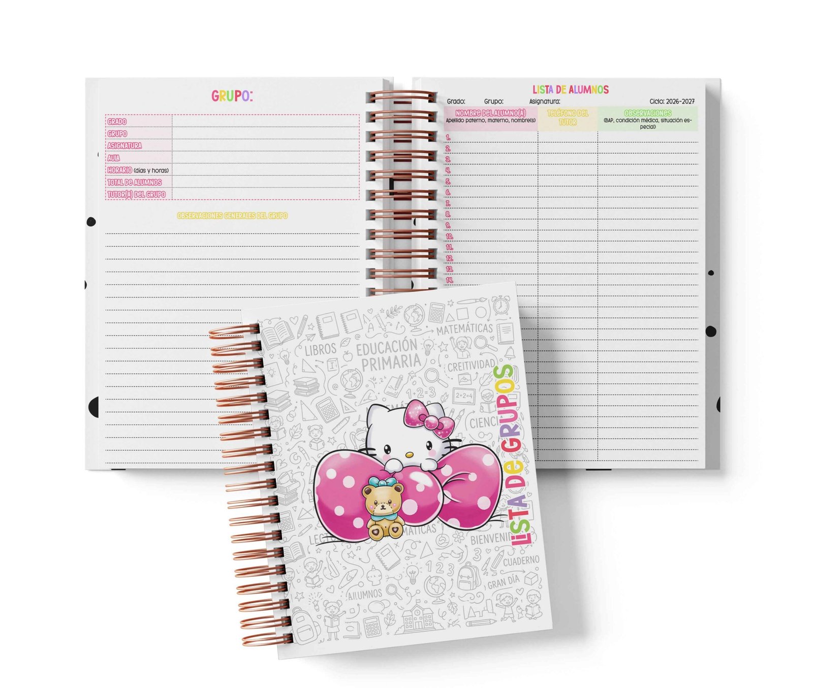 Seguimiento Docente Secundaria - Hello Kitty