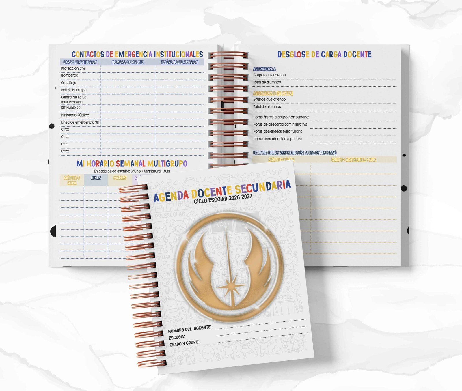Agenda Secundaria - Star Wars