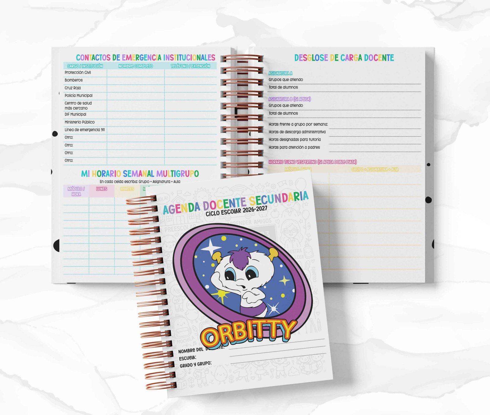 Agenda Secundaria - Los Supersónicos