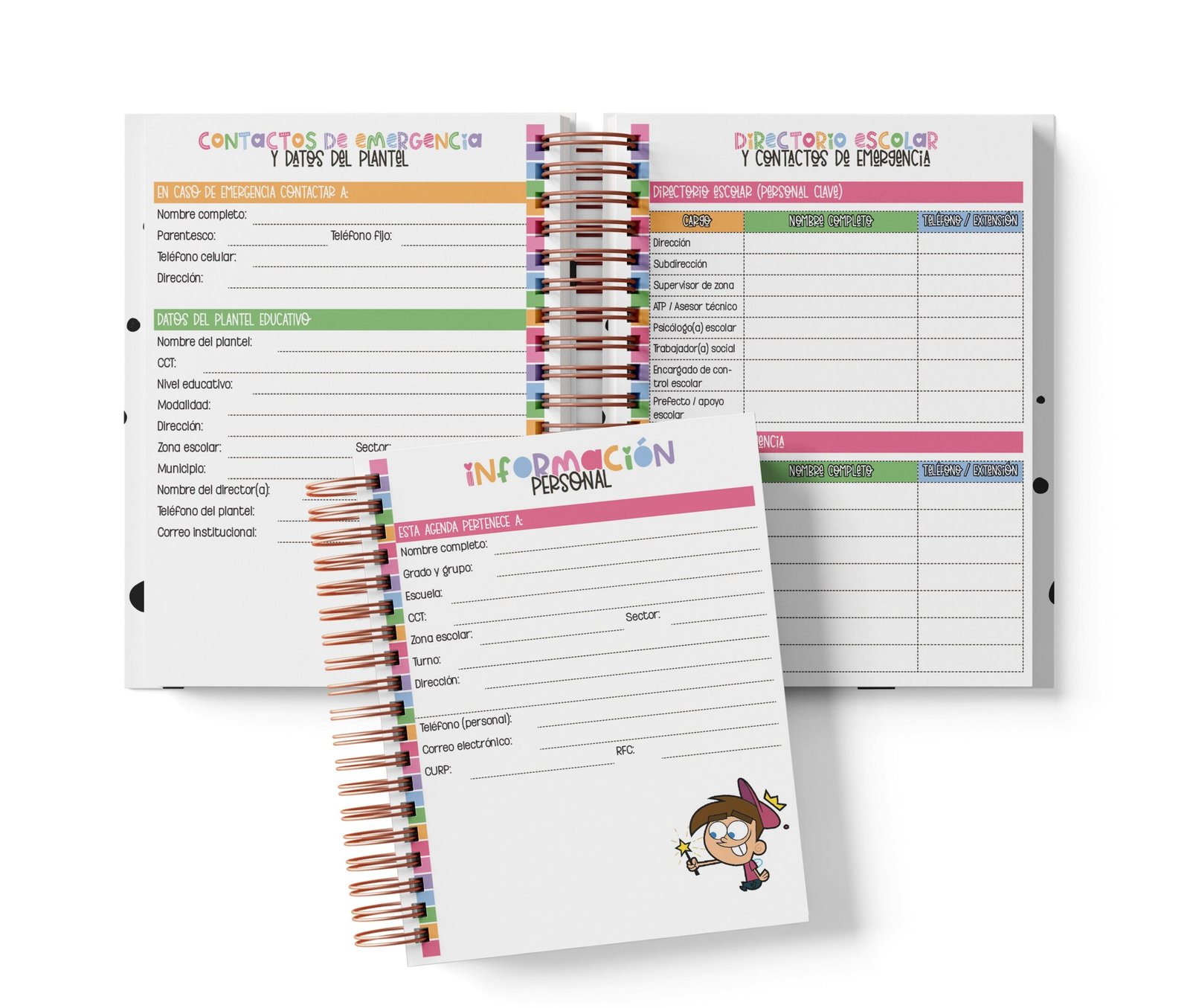 Agenda Primaria Medio Oficio - Padrinos Mágicos