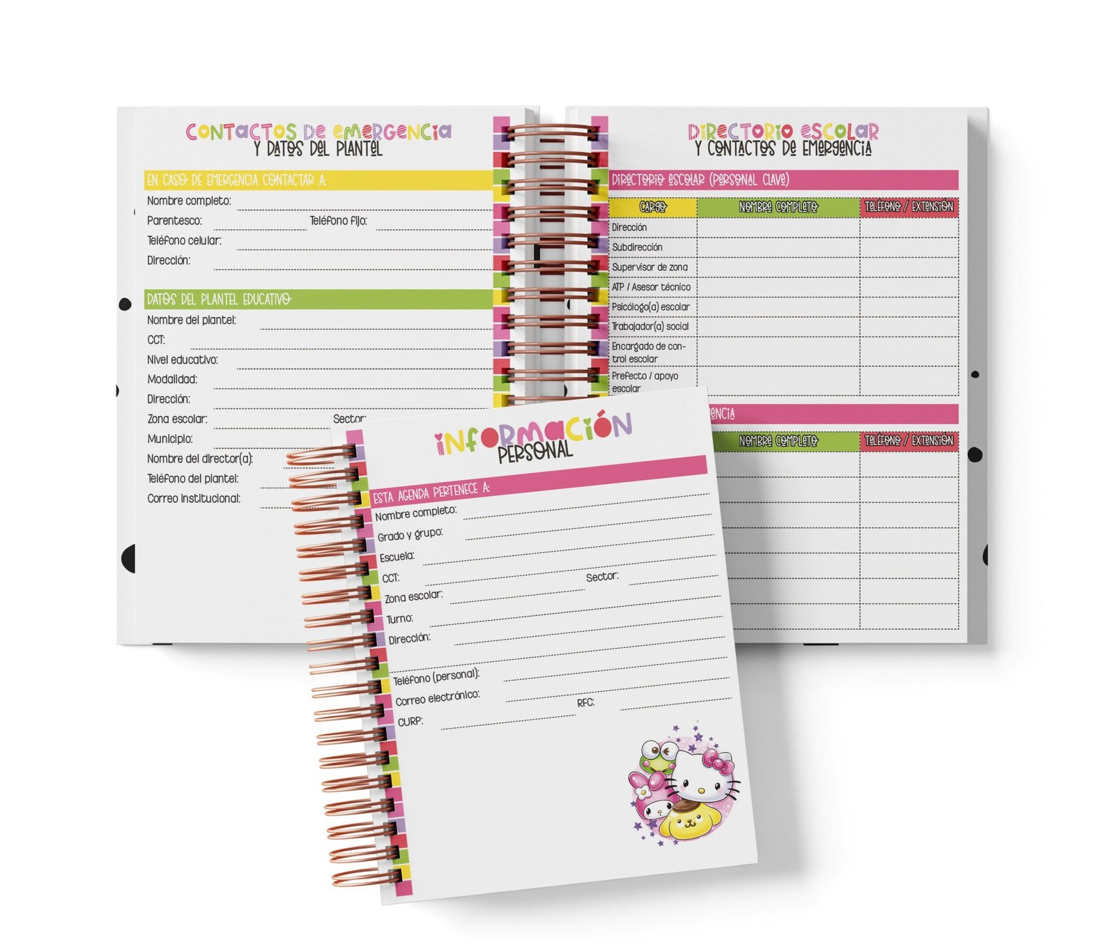 Agenda Primaria Medio Oficio - Hello Kitty