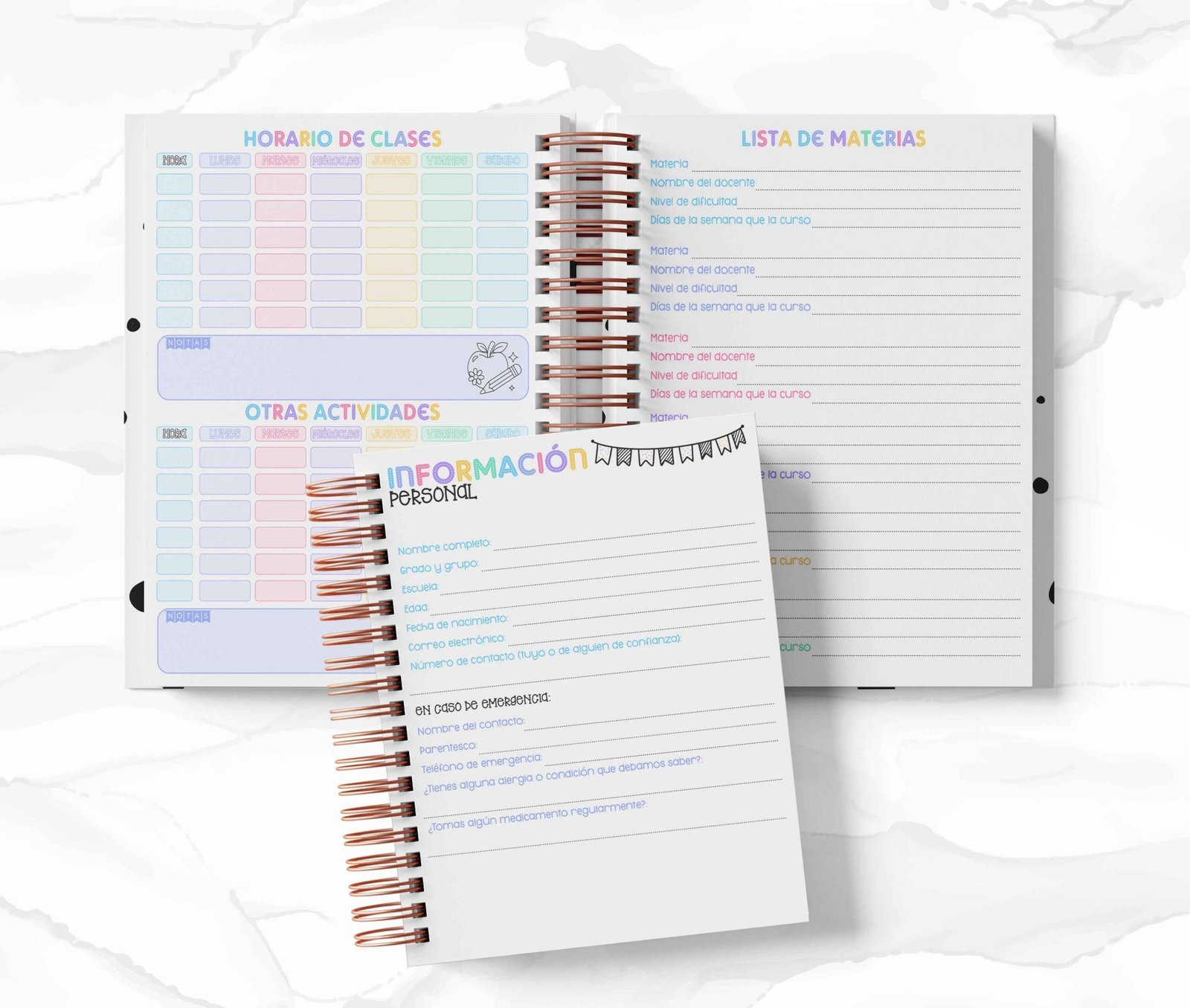 Agenda Estudiantes Semanal Ciclo 26-27 - Frozen