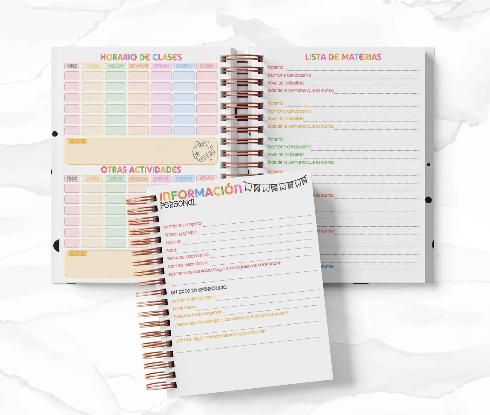 Agenda Estudiantes Semanal Ciclo 26-27 - Heidi