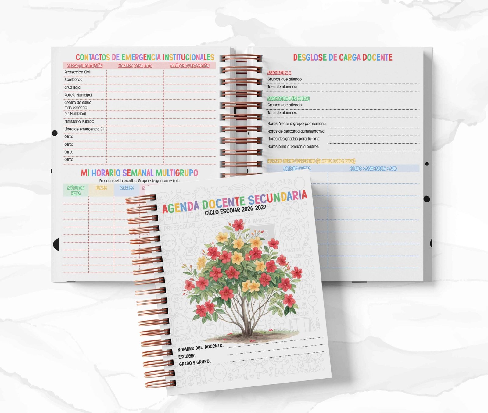 Agenda Secundaria - Blanca Nieves