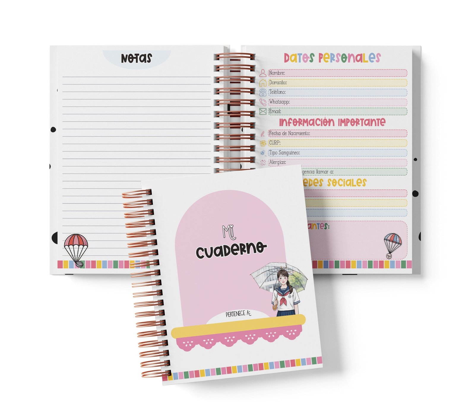 Cuaderno Medio Oficio - K-Drama
