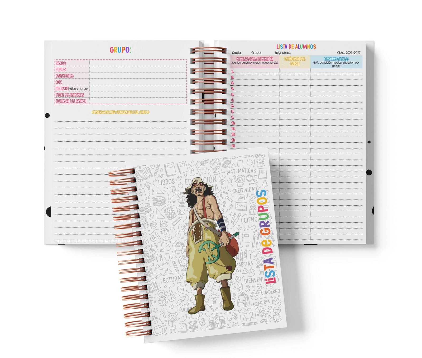 Seguimiento Docente Secundaria - One Piece