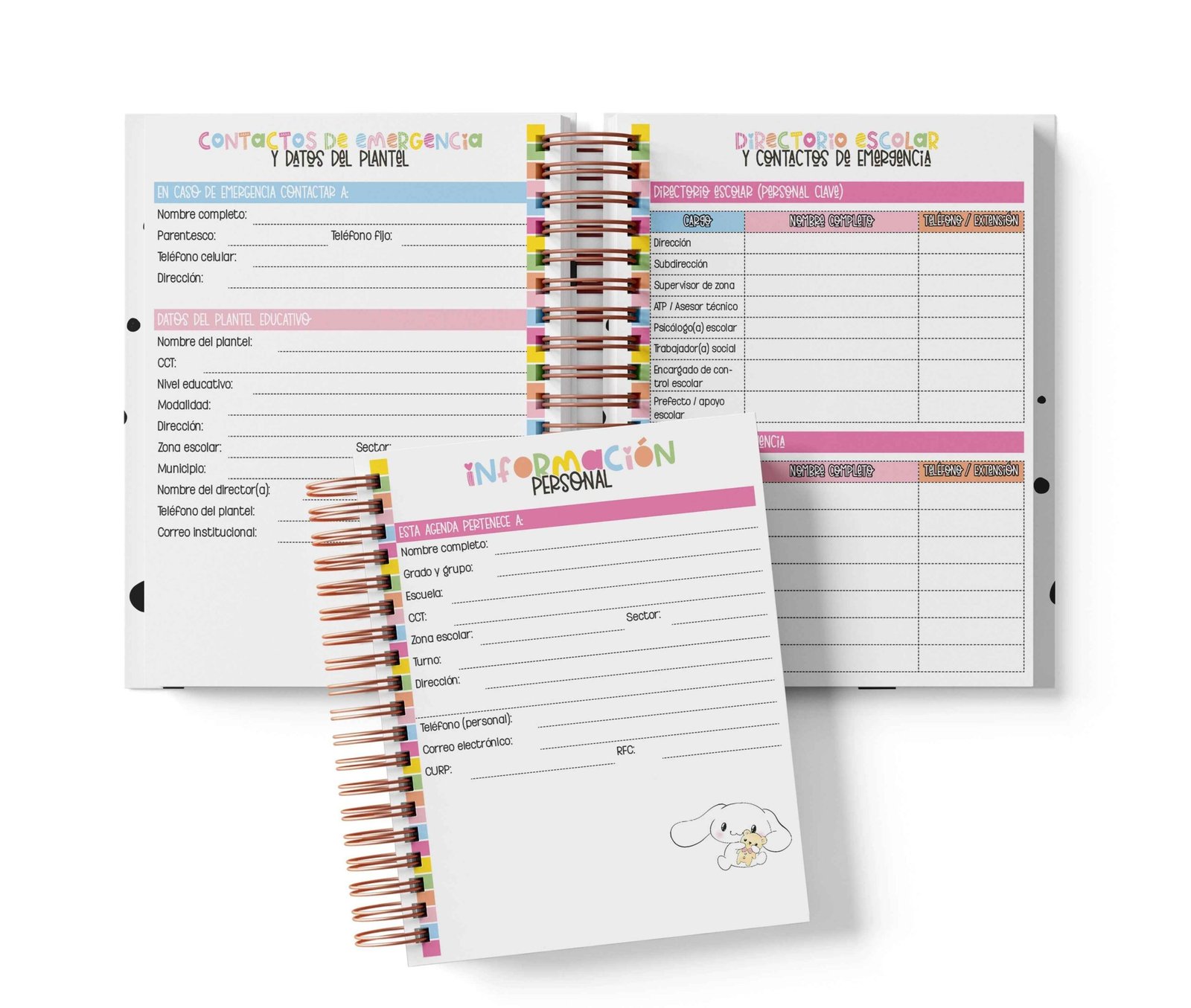 Agenda Primaria Medio Oficio - Cinnamoroll