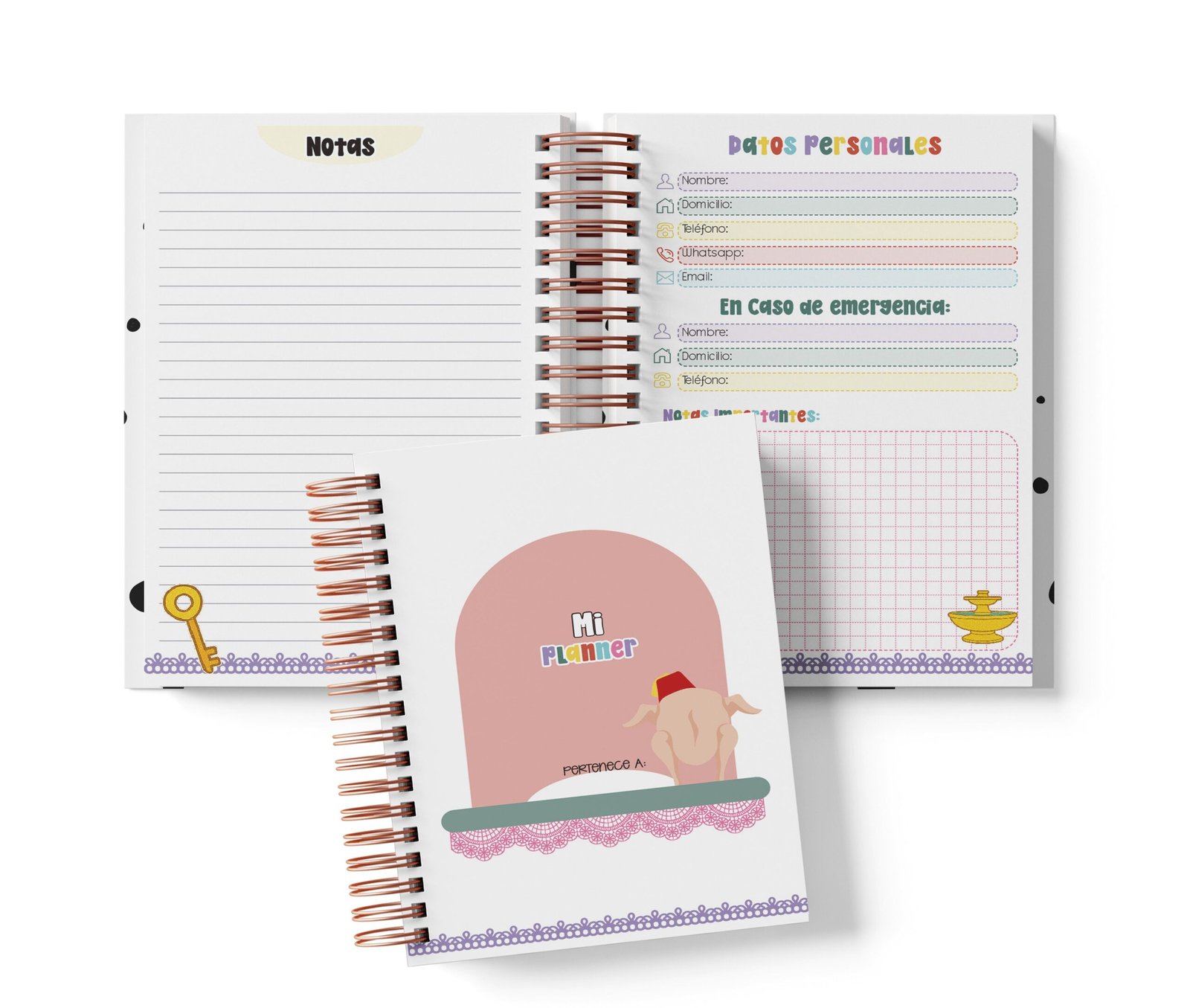 Planner Semanal - Friends