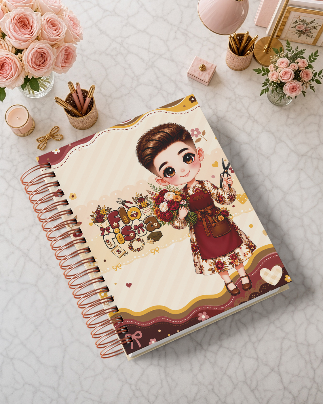 Pack de Portadas Florista - Dark Academia