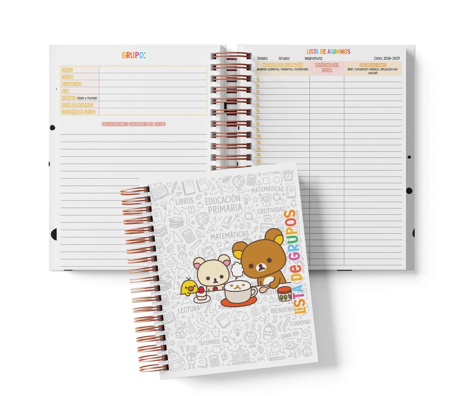 Seguimiento Docente Secundaria - Rilakkuma
