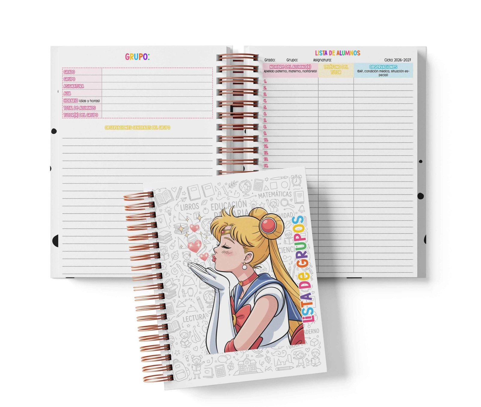 Seguimiento Docente Secundaria - Sailor Moon