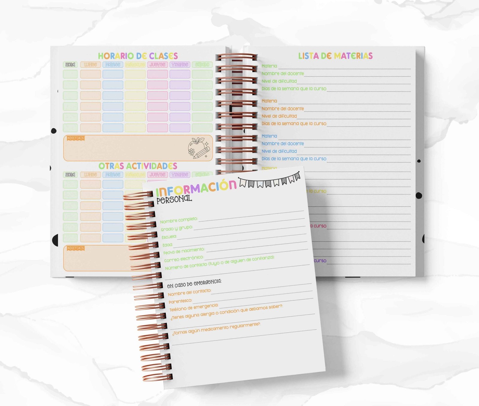 Agenda Estudiantes Semanal Ciclo 26-27 - Rugrats