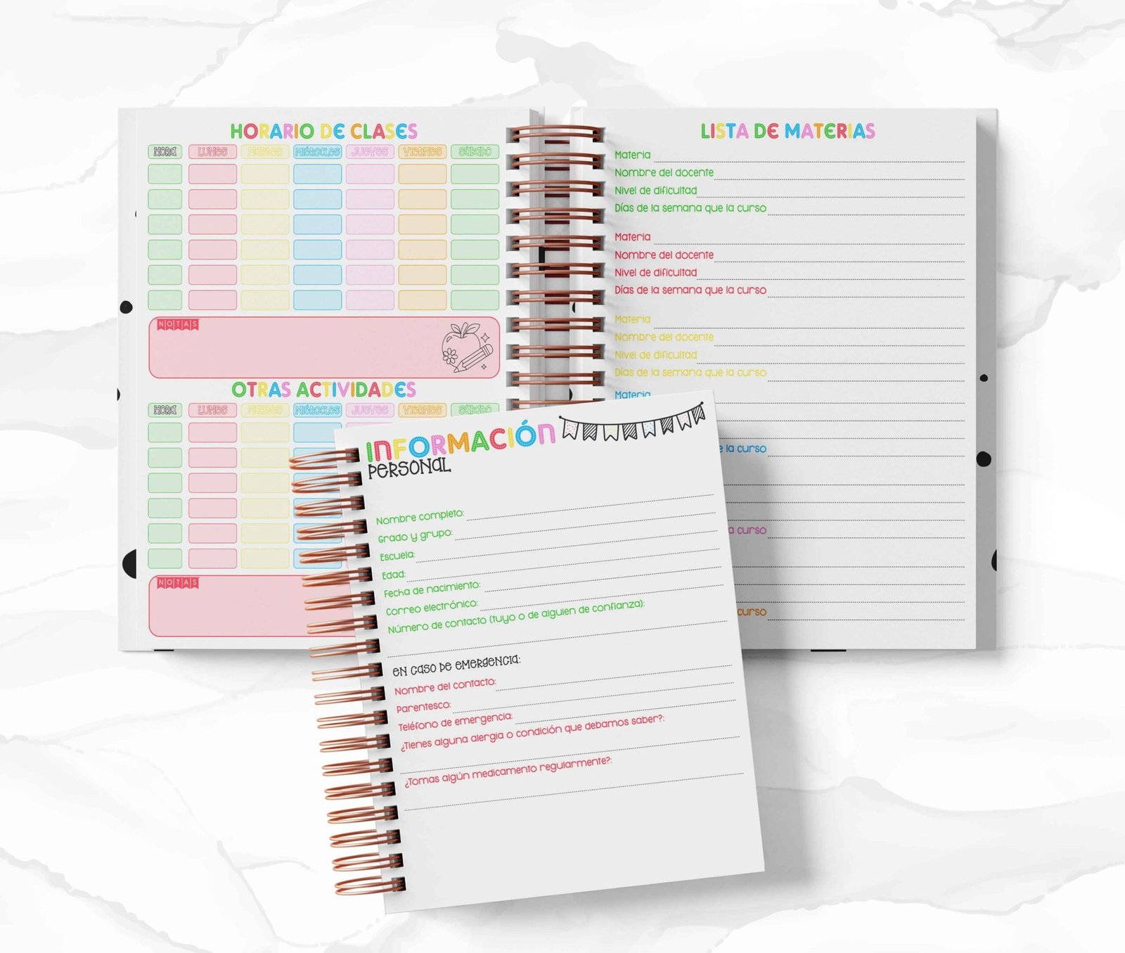 Agenda Estudiantes Semanal Ciclo 26-27 - Keroppi