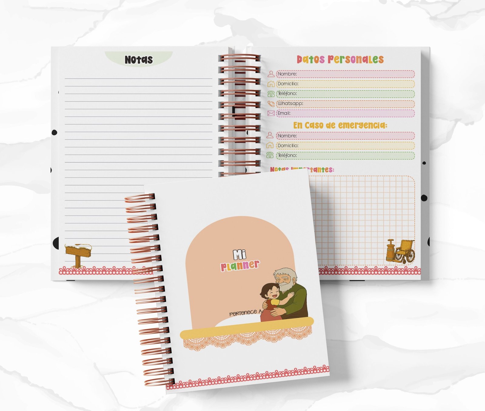 Planner Diario - Heidi