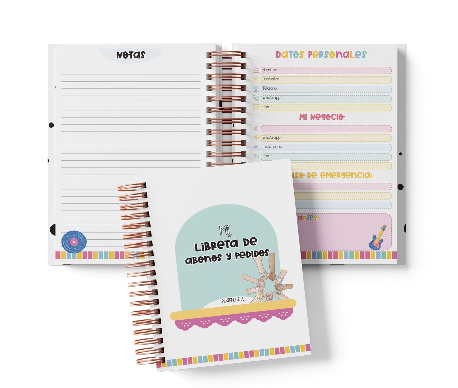 Libreta de Abonos y Pedidos - Taylor Swift