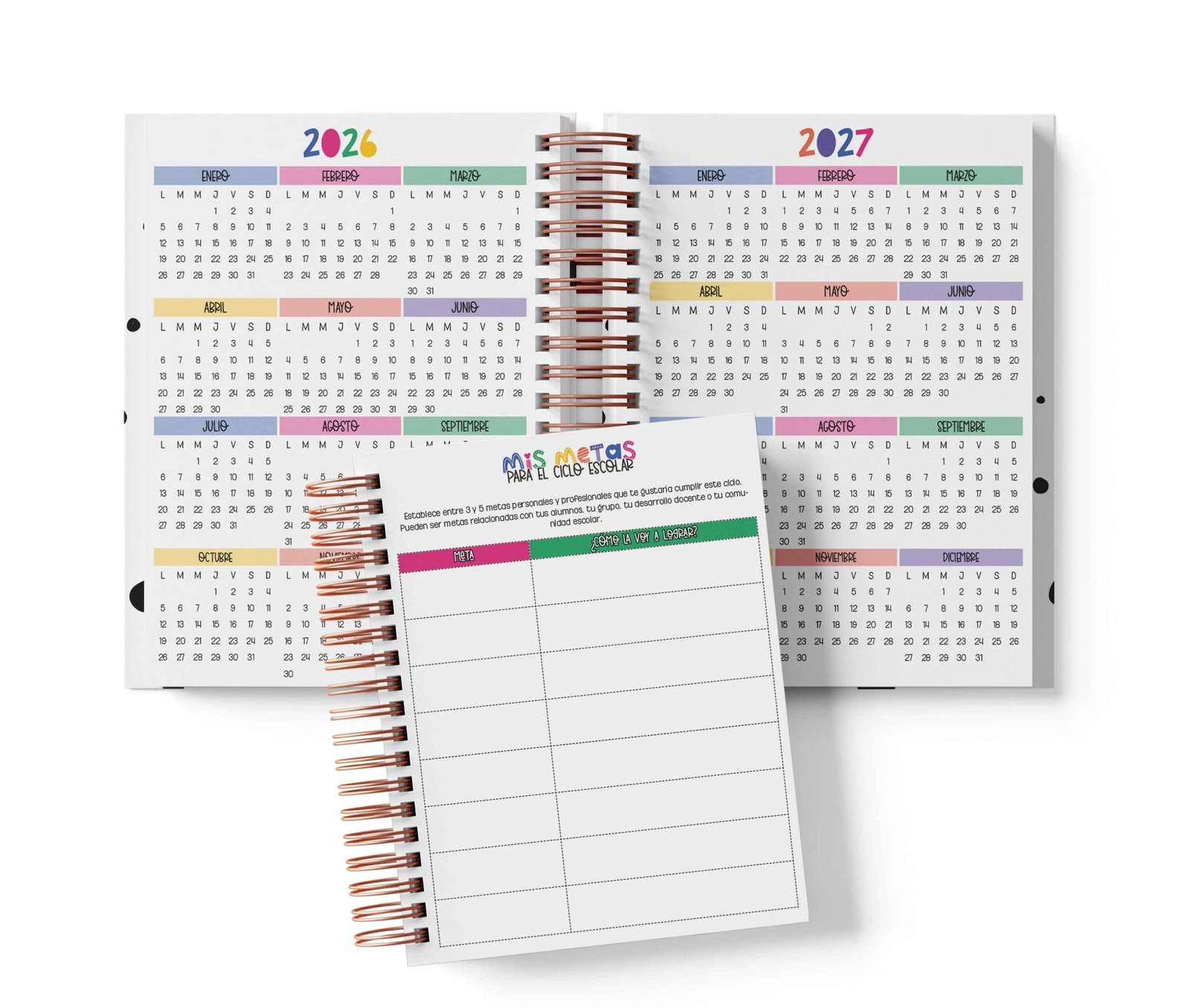 Agenda Preescolar MO - Celestial Bloom