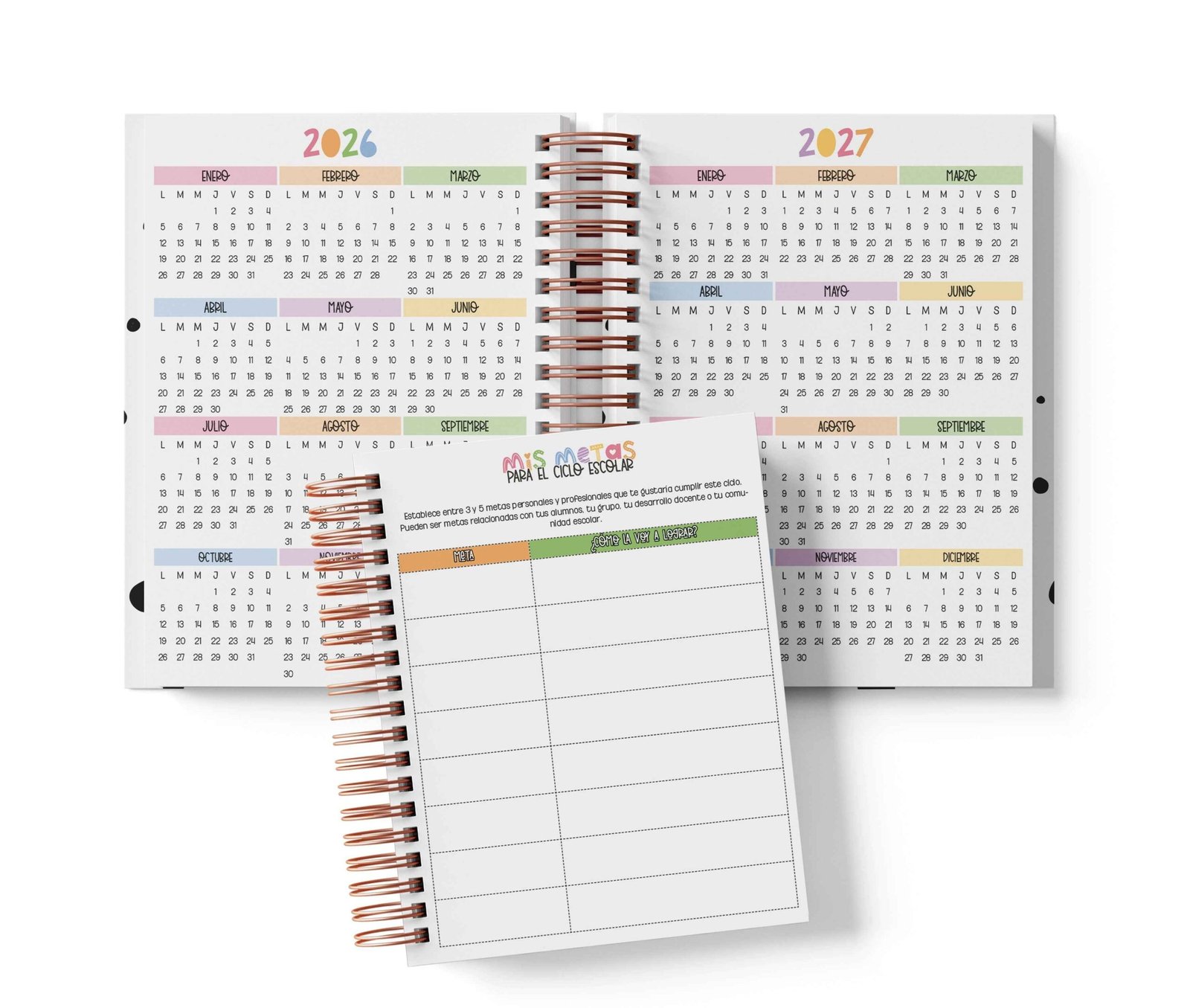 Agenda Preescolar MO - Sarah Kay