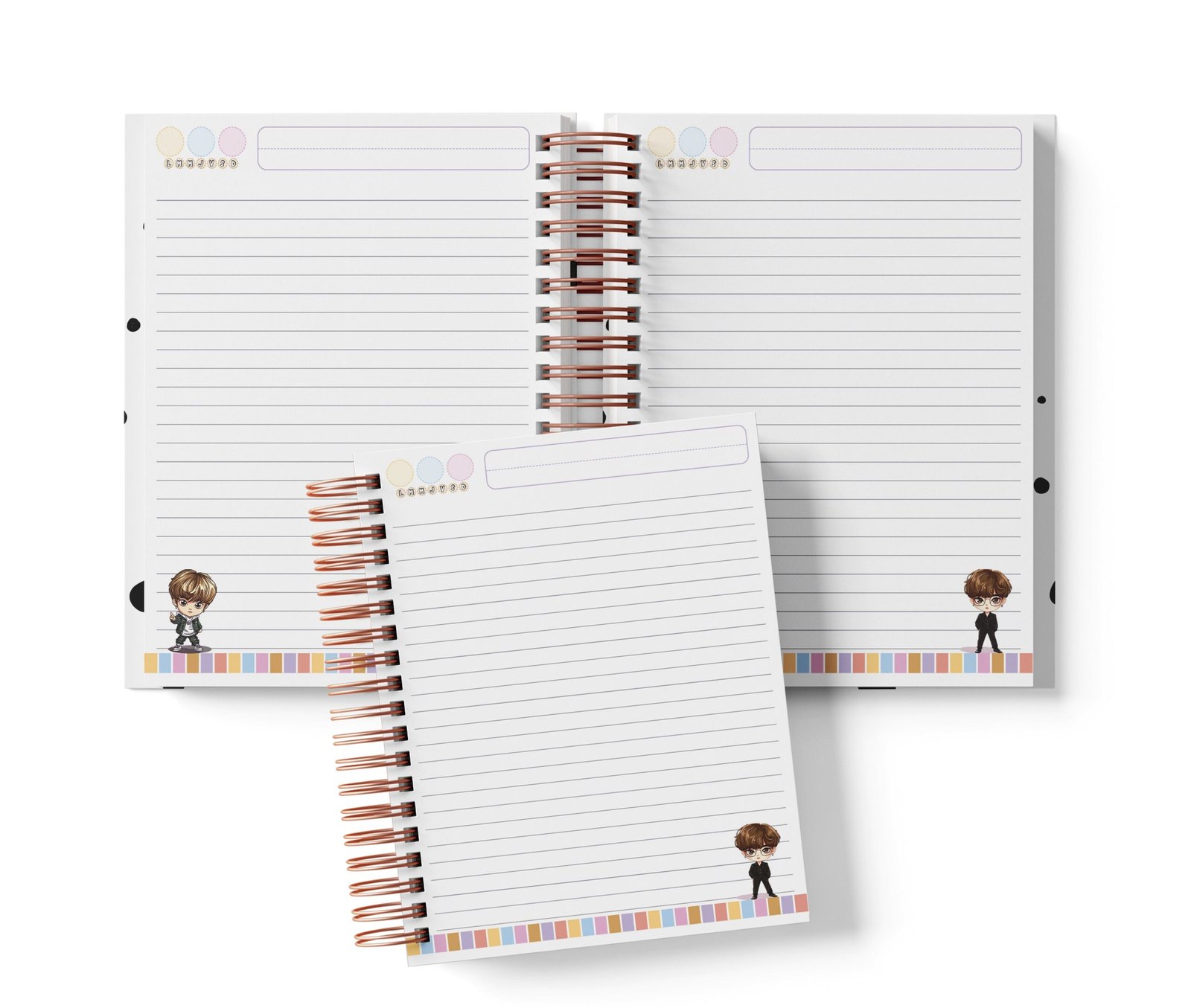 Cuaderno Medio Oficio - BTS