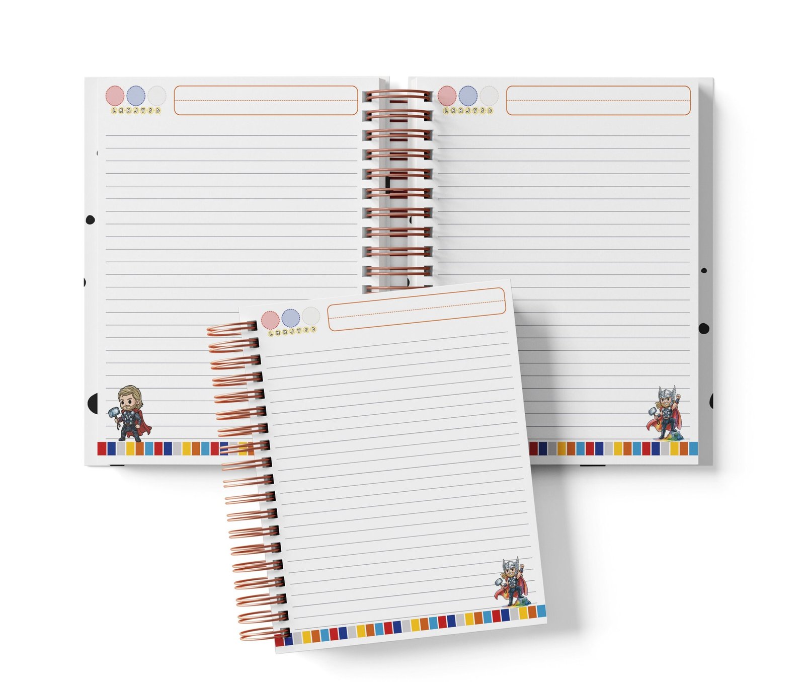 Cuaderno Tamaño Carta - Thor