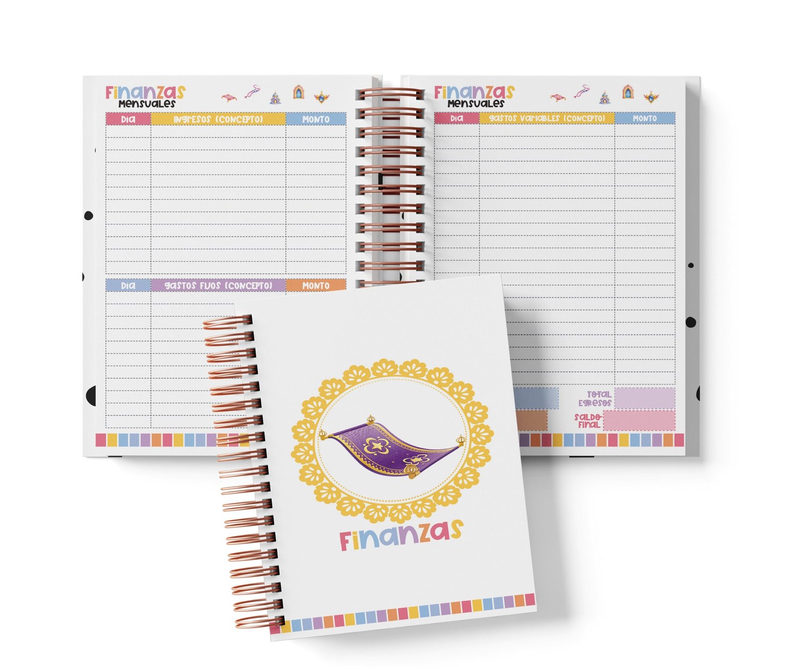 Libreta de Abonos - Aladdin