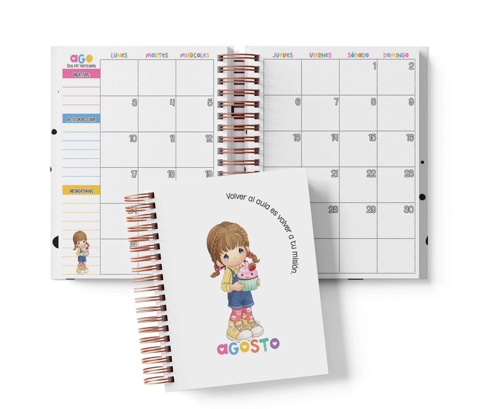 Agenda Preescolar MO - Precious Moments