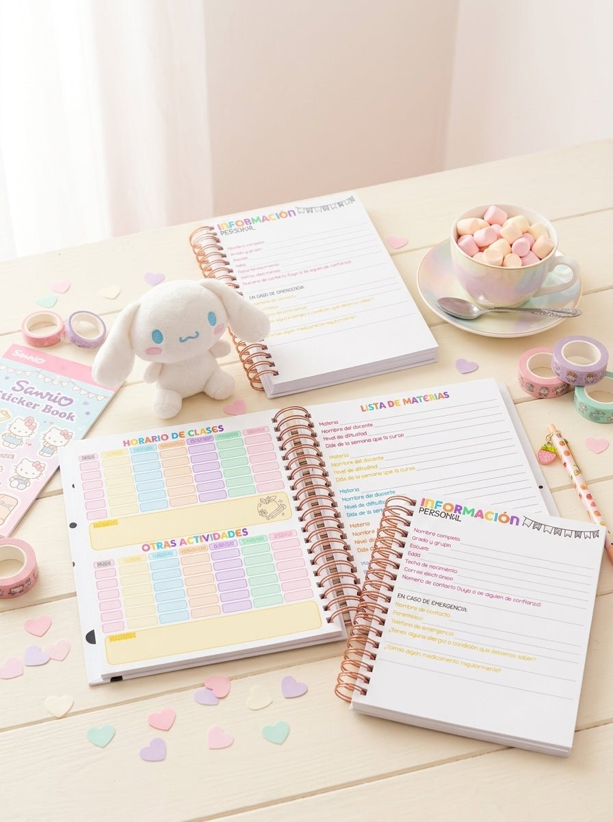 Agenda Estudiantes Diaria Ciclo 26-27 - Sailor Moon