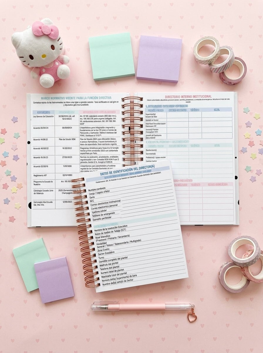Agenda Director Diaria - Stitch