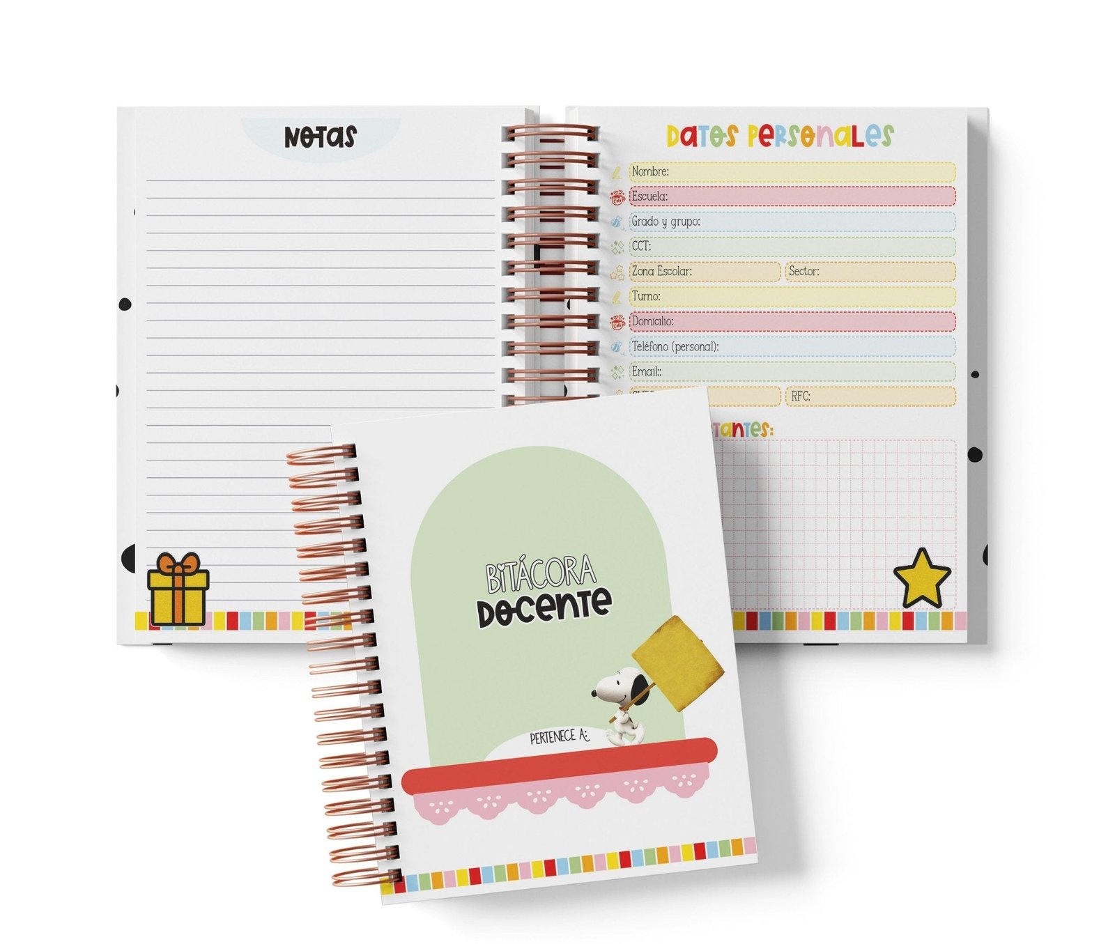 Bitácora Docente - Snoopy