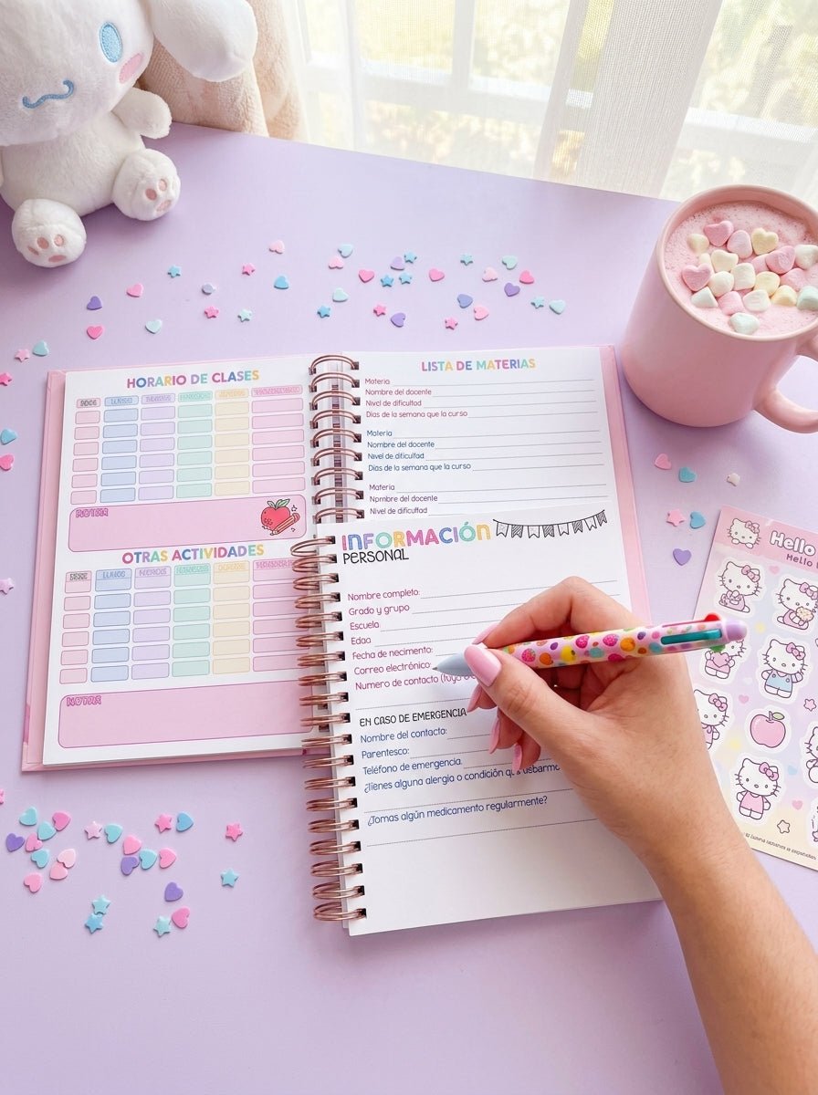 Agenda Estudiantes 2 Días por Página Ciclo 26-27 - Taylor Swift