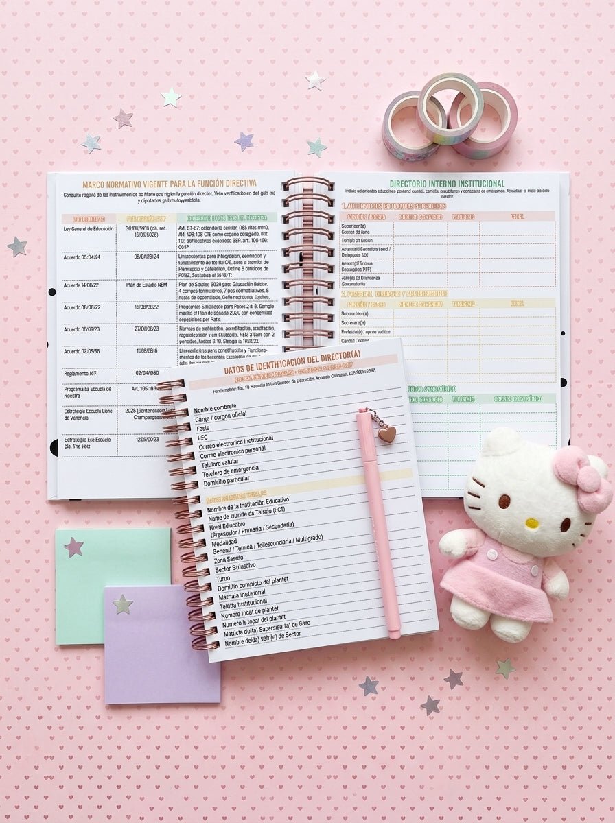 Agenda Director Semanal - El Rey León