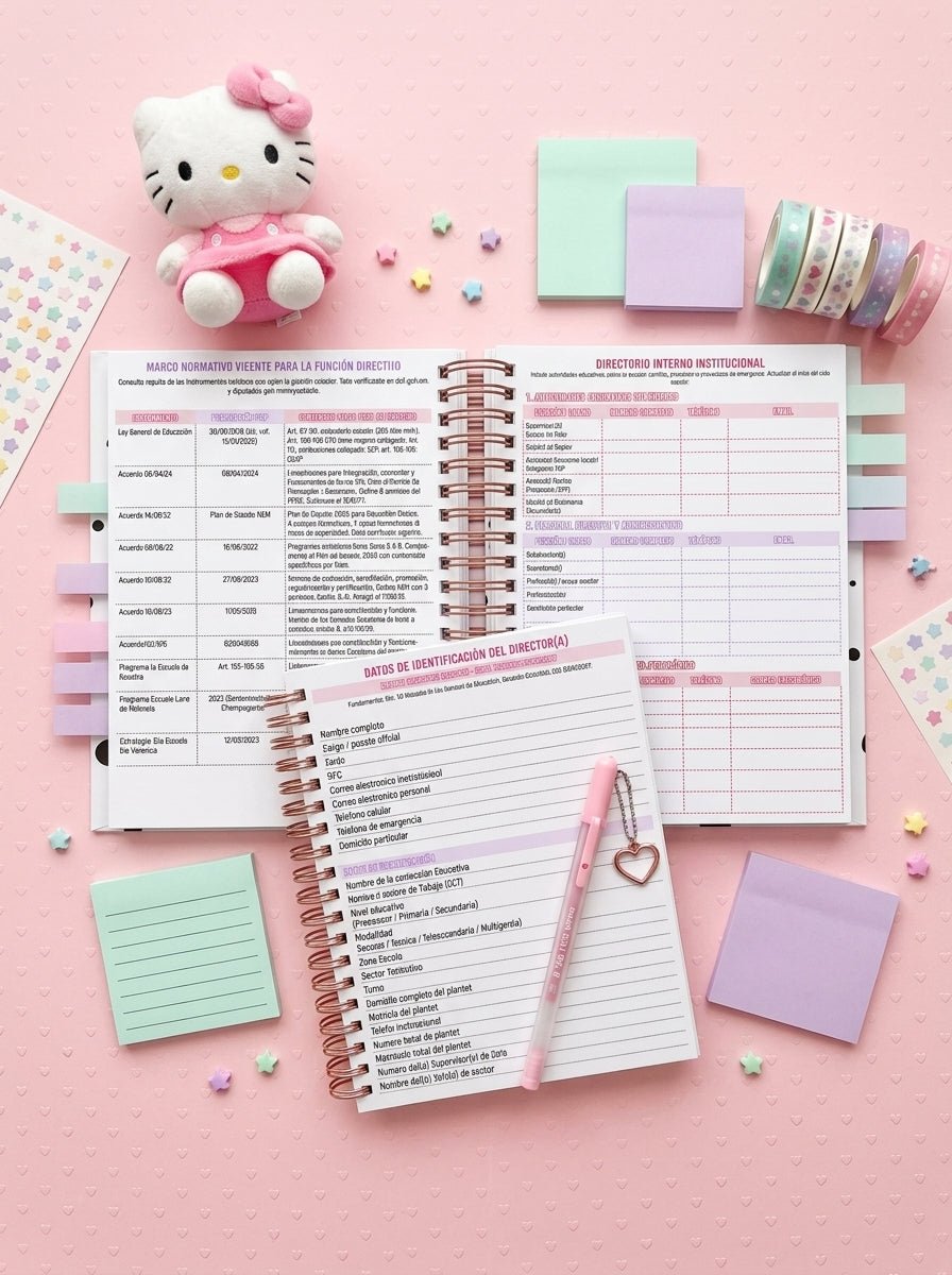 Agenda Director 2 Días por Página - Kuromi