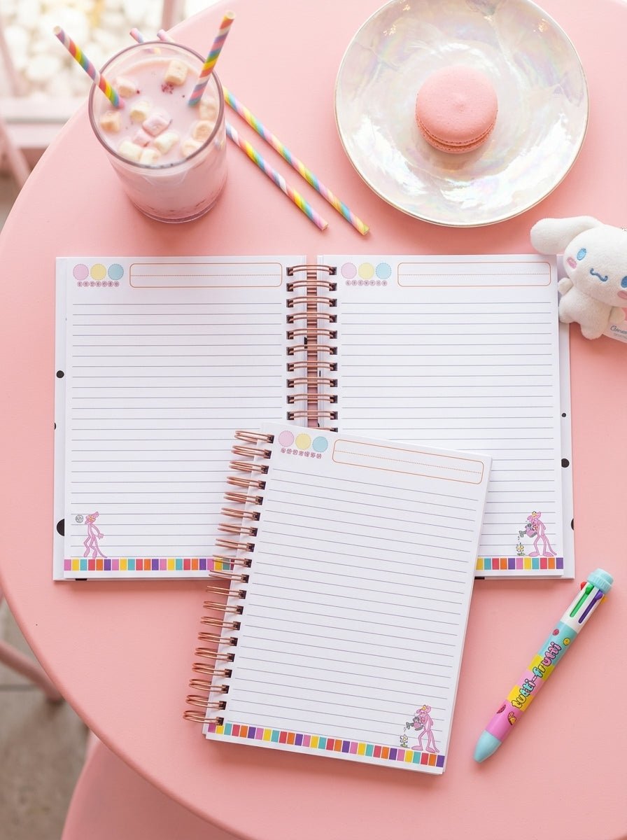 Cuaderno Tamaño Carta - Pantera Rosa
