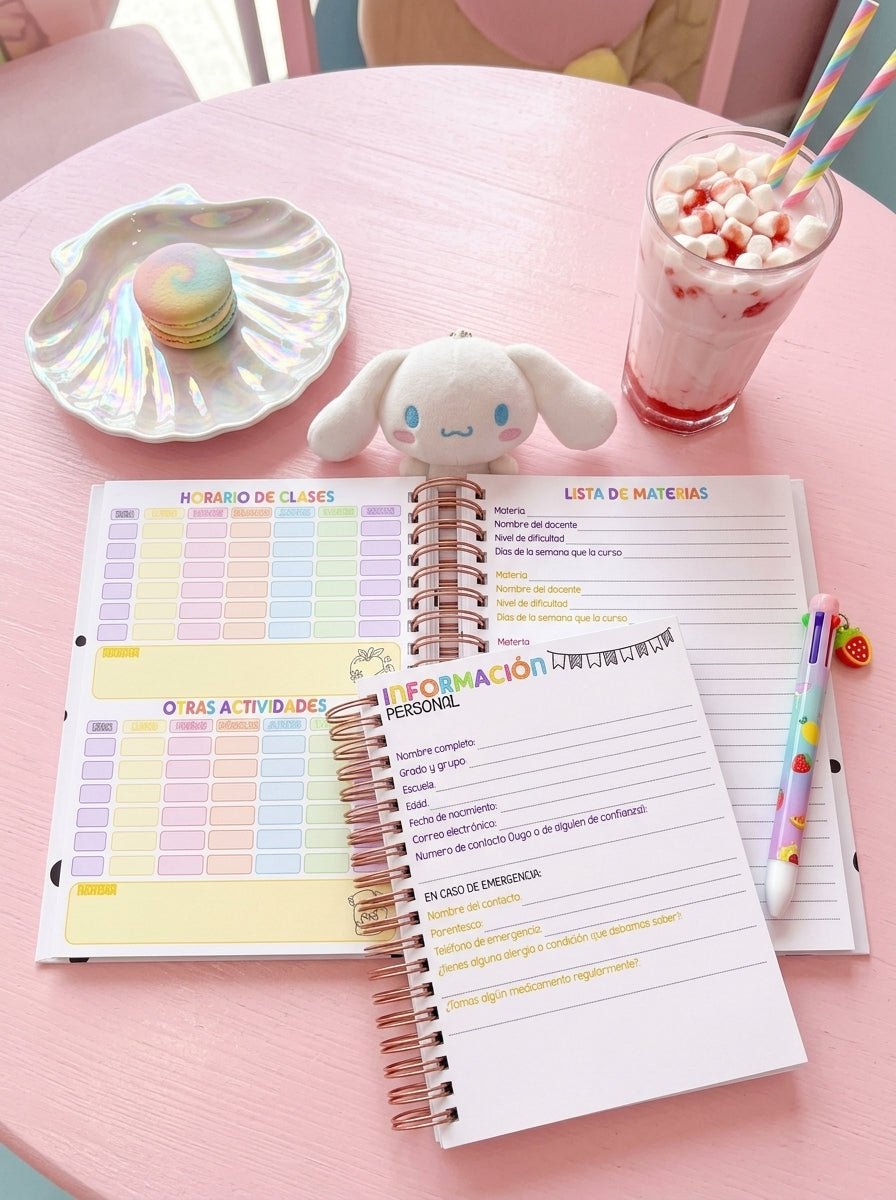 Agenda Estudiantes Semanal Ciclo 26-27 - Angélica Pickles