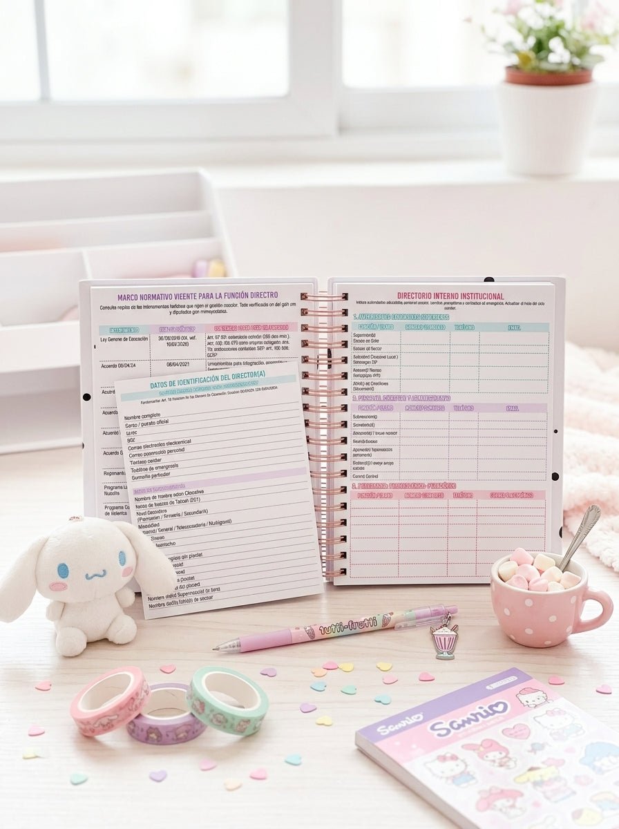 Agenda Director Diaria - Los Supersónicos