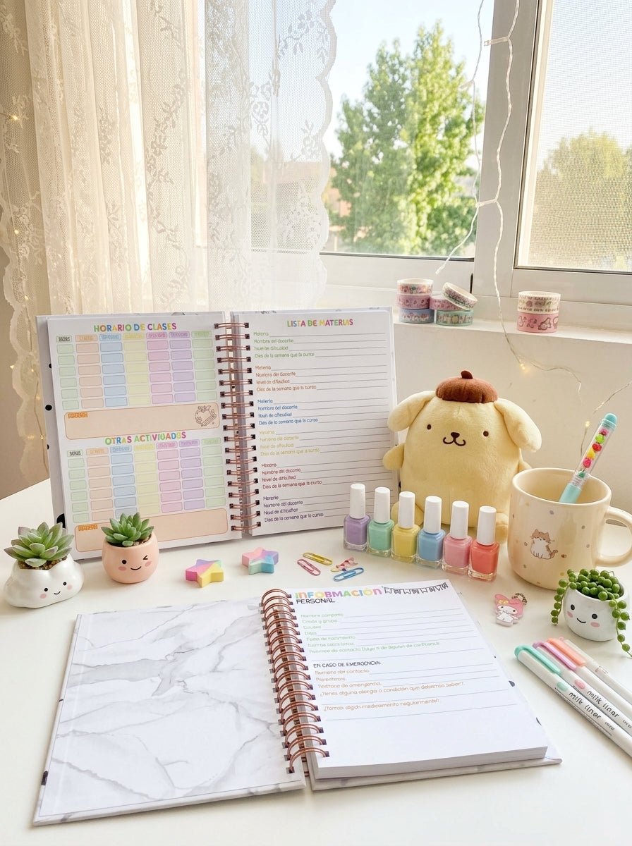 Agenda Estudiantes 2 Días por Página Ciclo 26-27 - Rugrats
