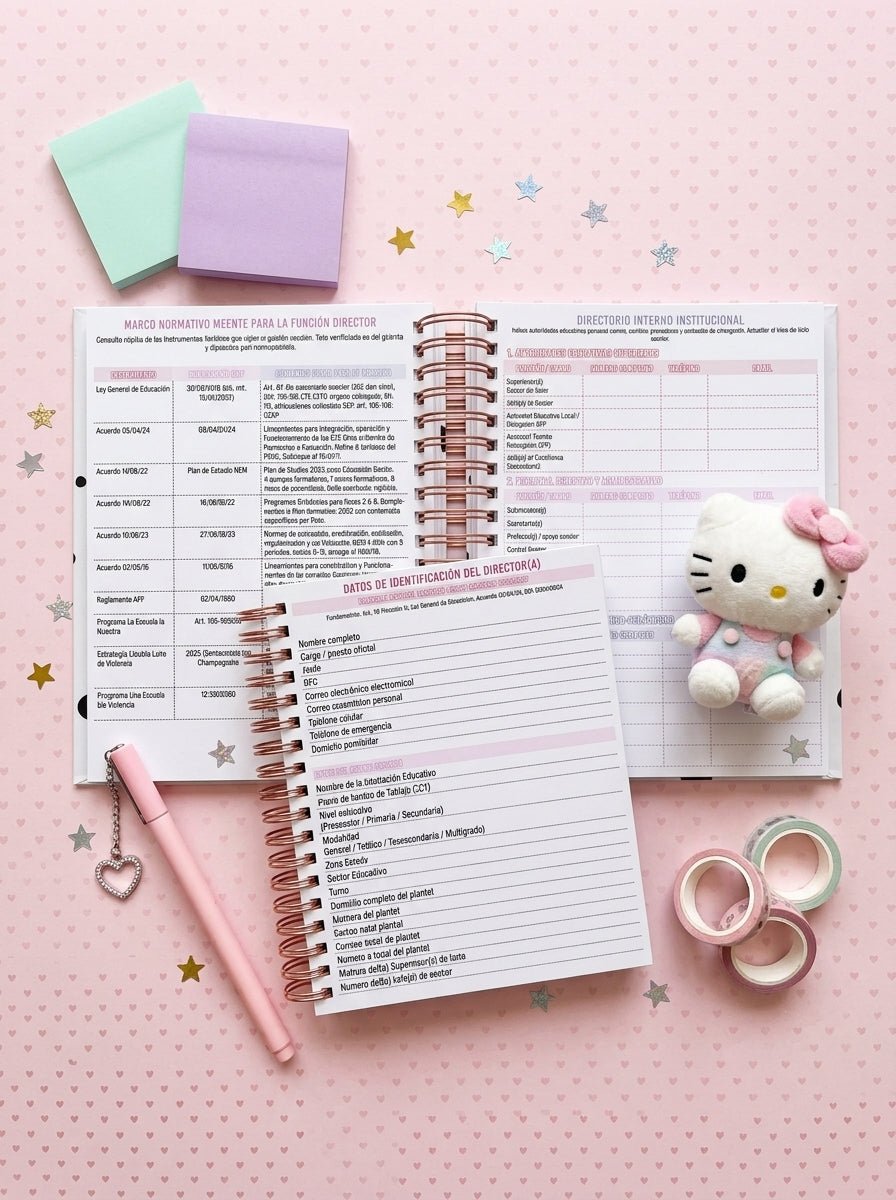 Agenda Director Diaria - Candy Candy
