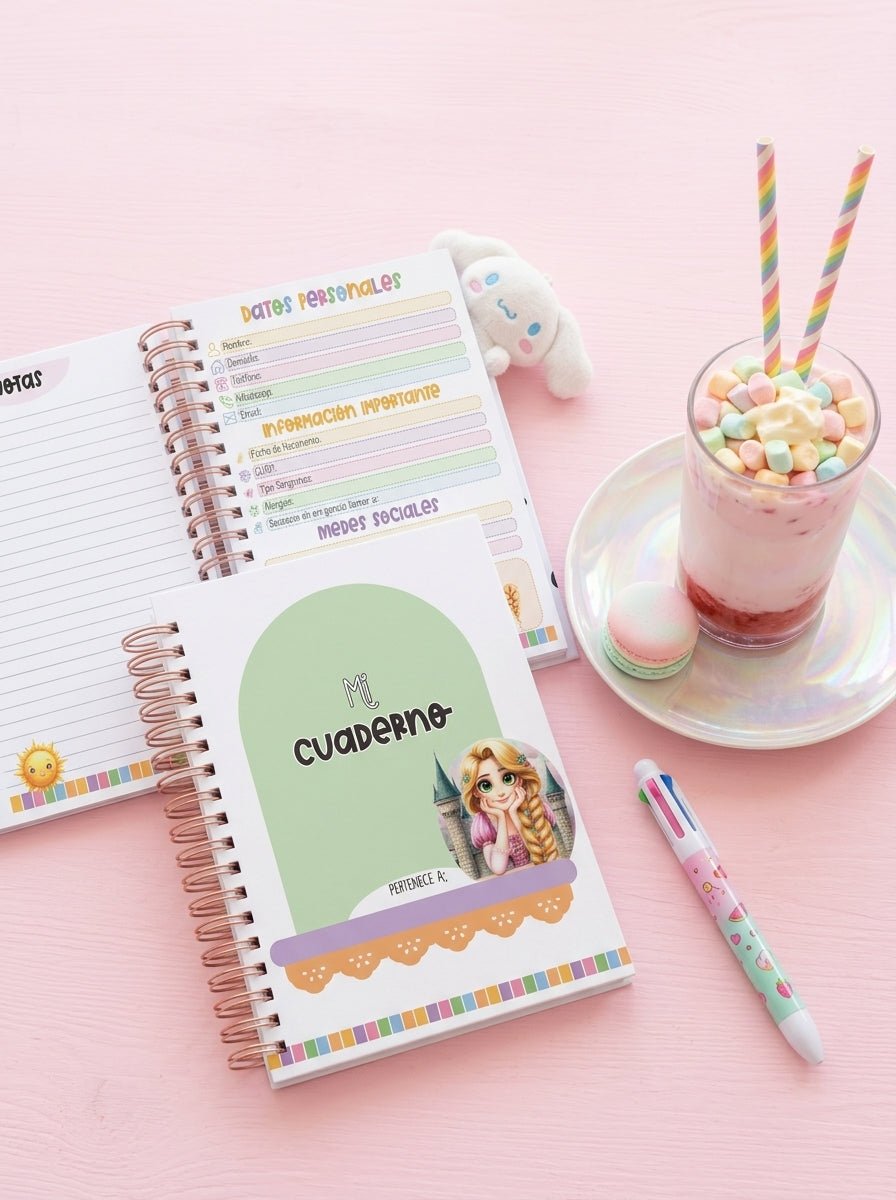 Cuaderno Tamaño Carta - Rapunzel