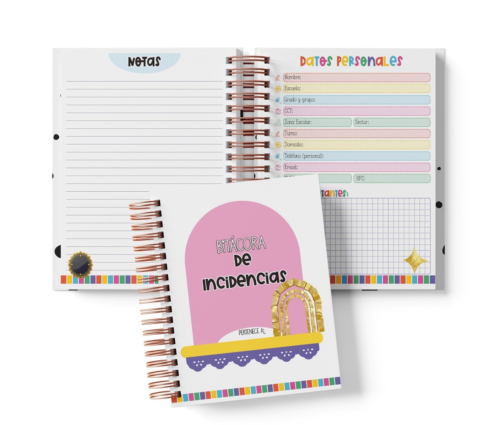 Libreta de Incidencias 100 Folios - Solar Arch