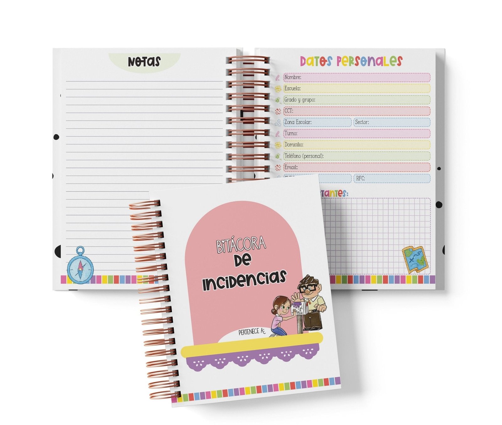 Libreta de Incidencias 100 Folios - Up
