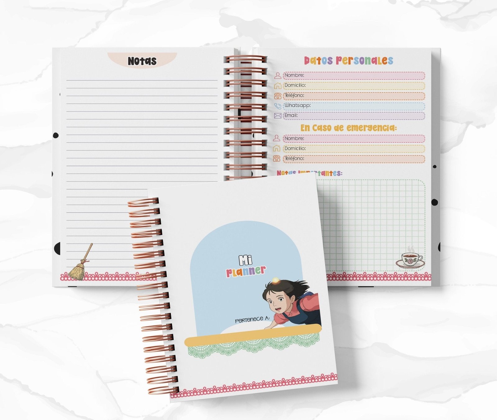 Planner 2 Días por Página - Kiki's Delivery Service