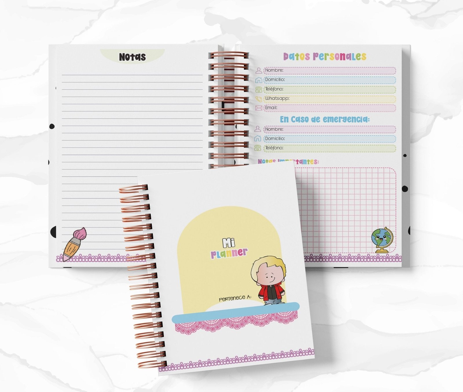 Planner 2 Días por Página - Melonheadz