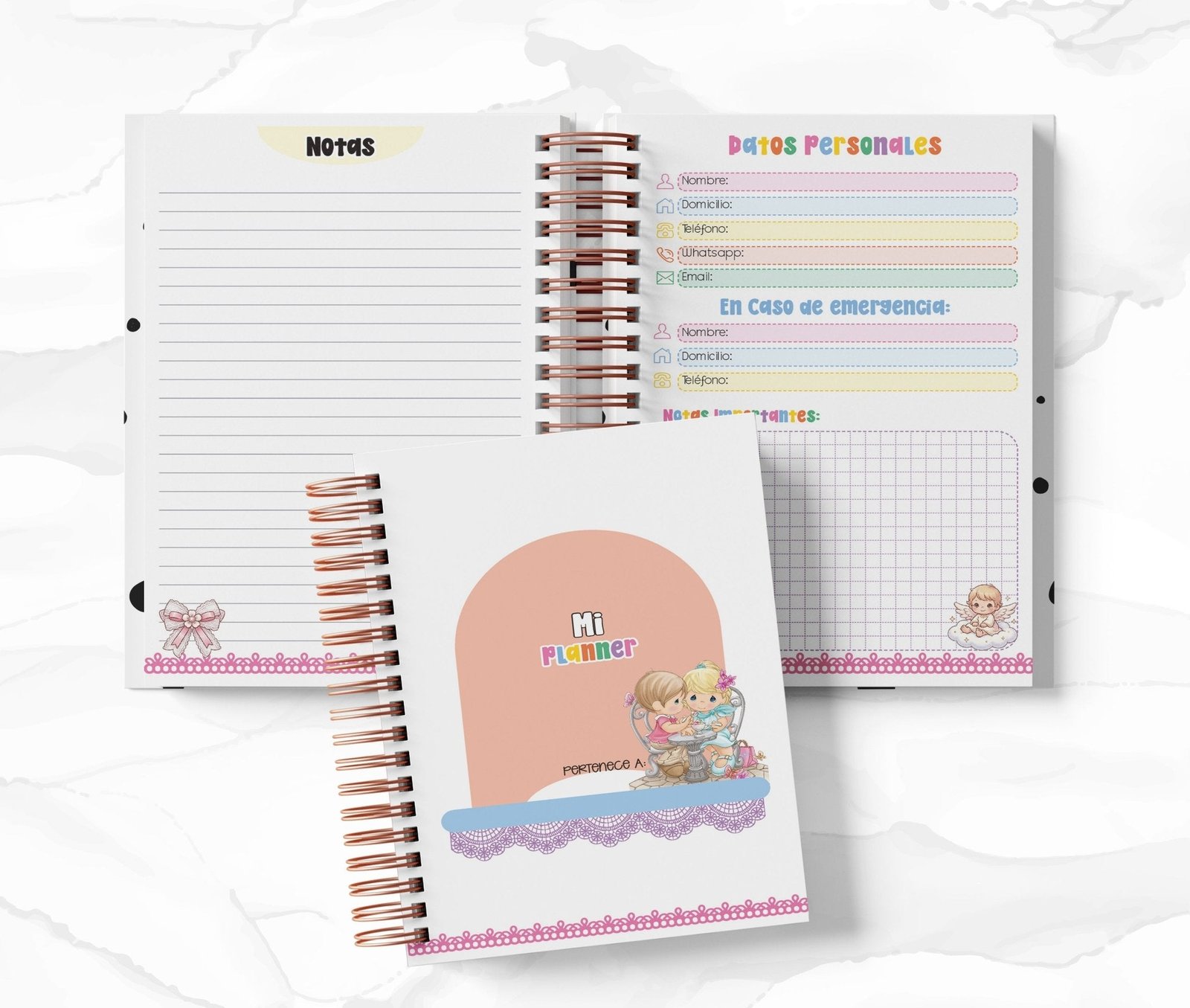 Planner 2 Días por Página - Precious Moments