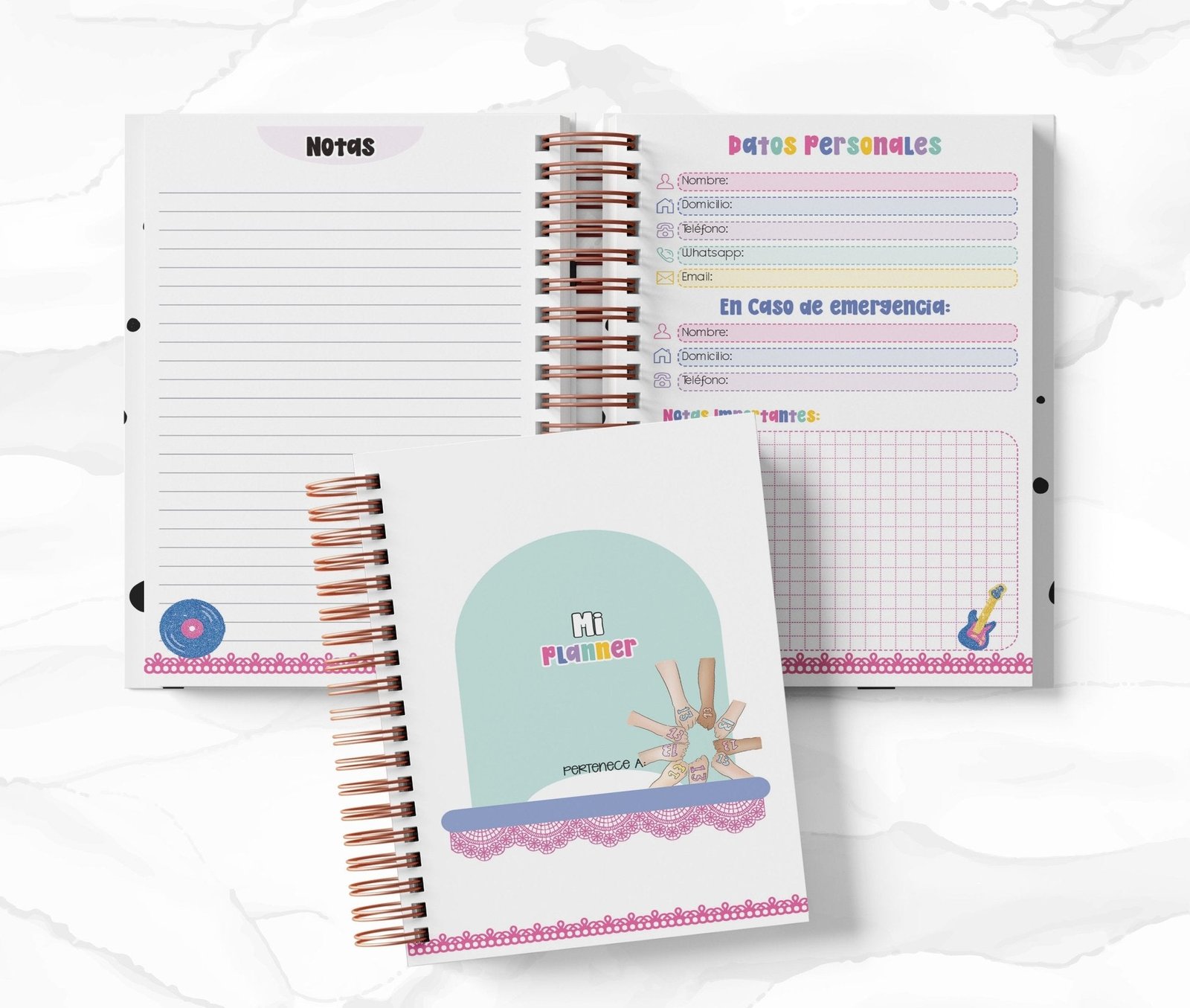Planner 2 Días por Página - Taylor Swift