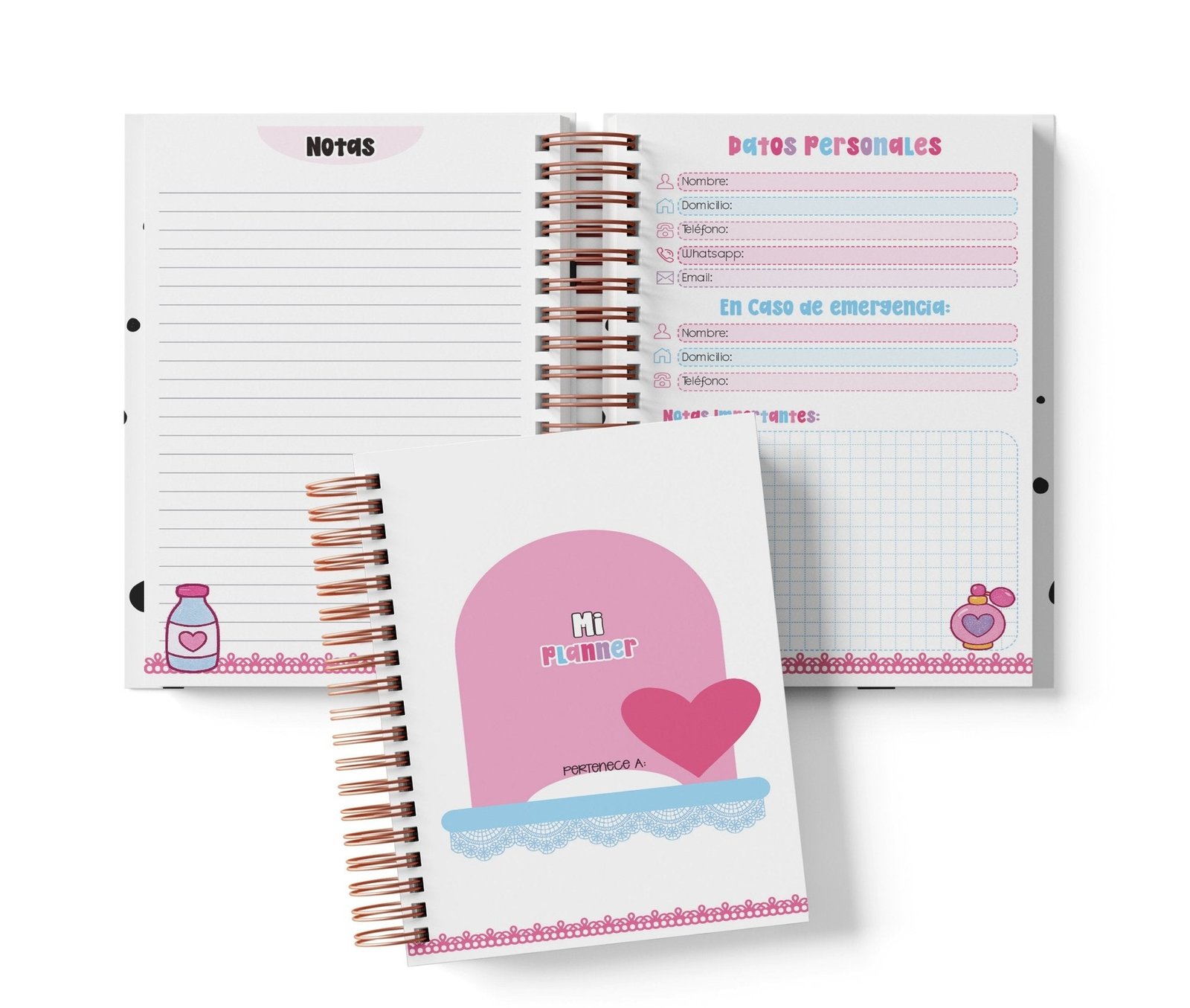 Planner Diario con Horario - Marie (Aristogatos)