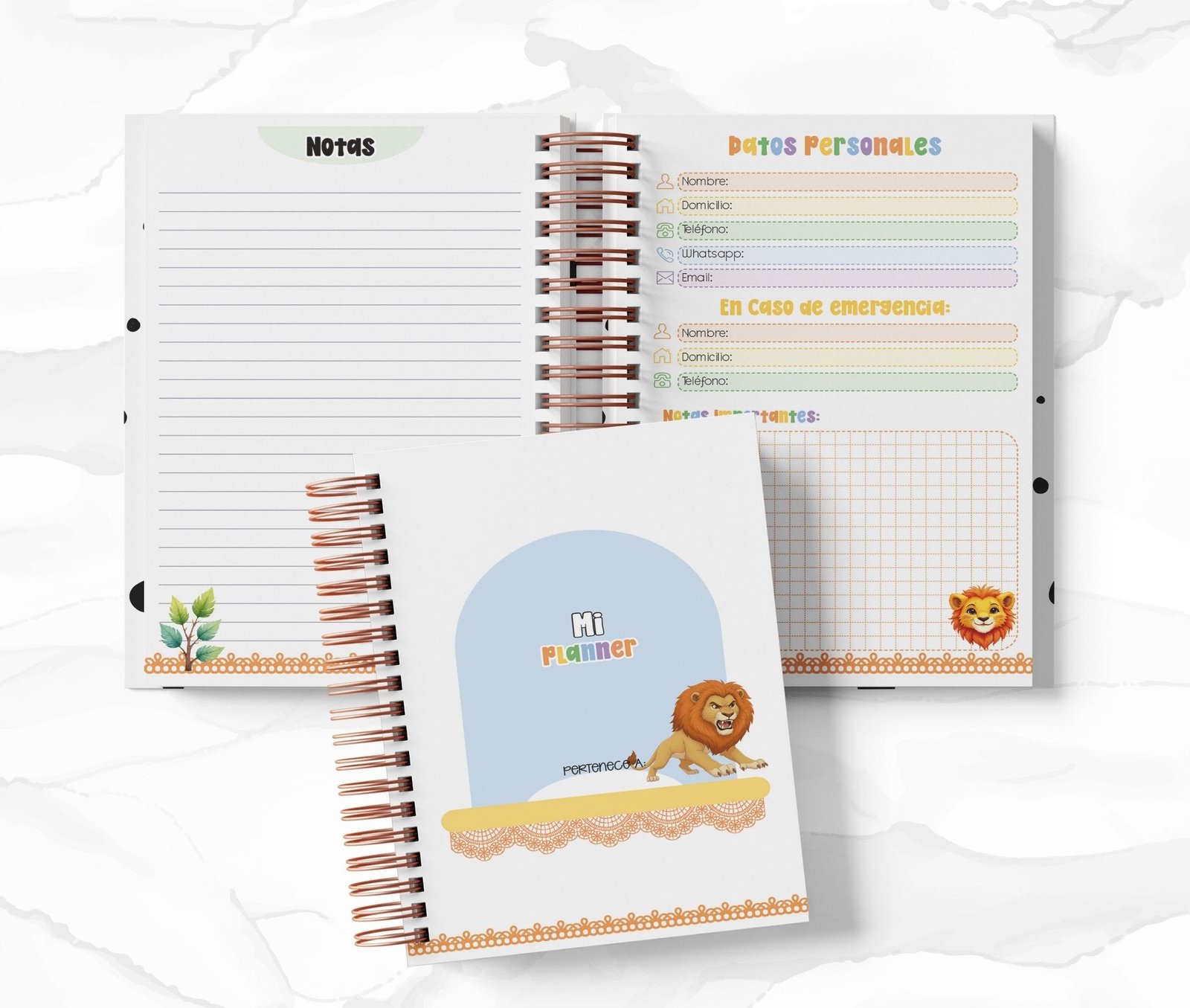 Planner Diario - El Rey León