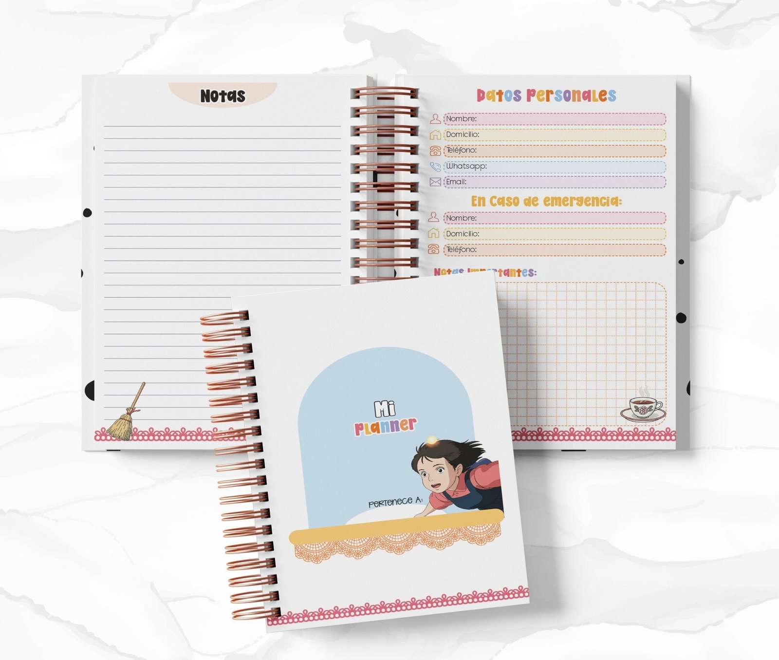 Planner Diario - Kiki's Delivery Service