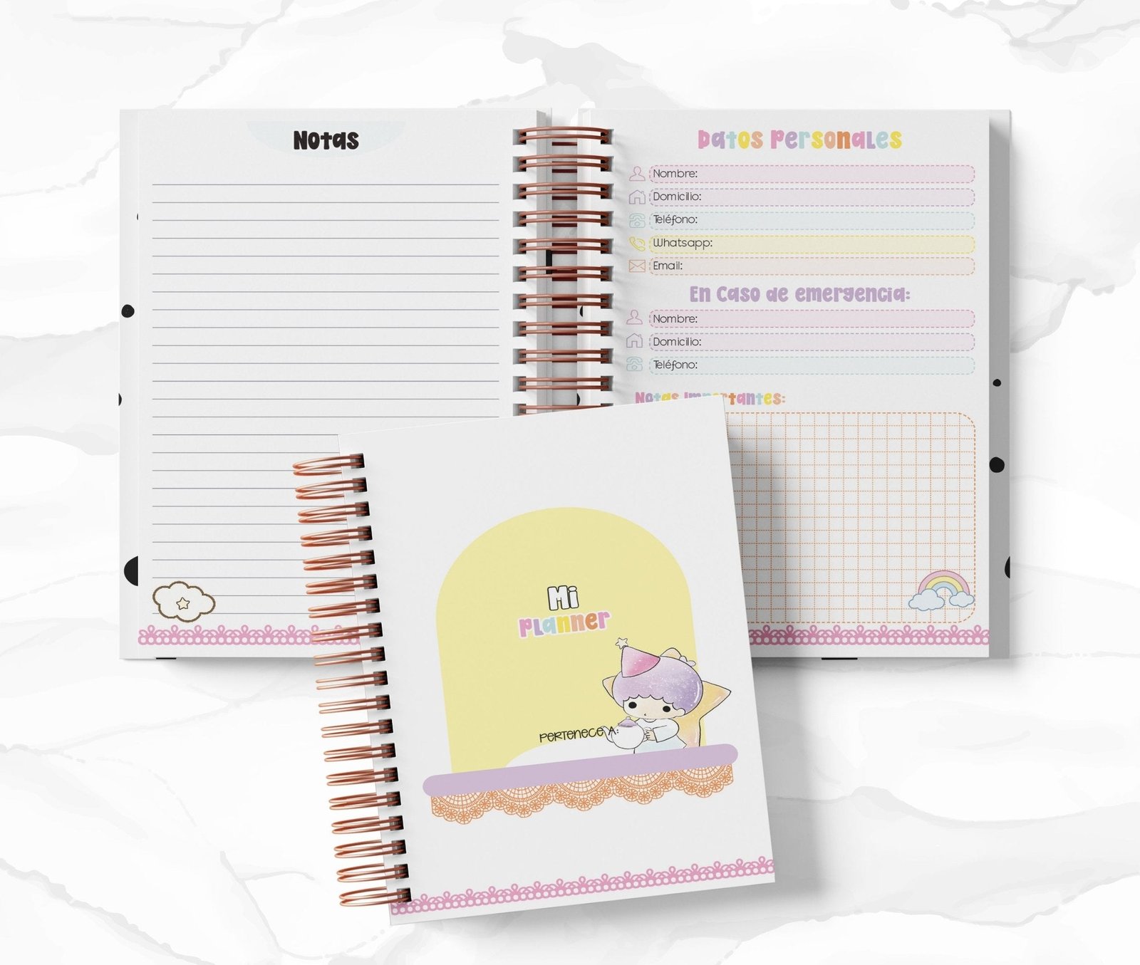 Planner Diario - Little Twin Stars