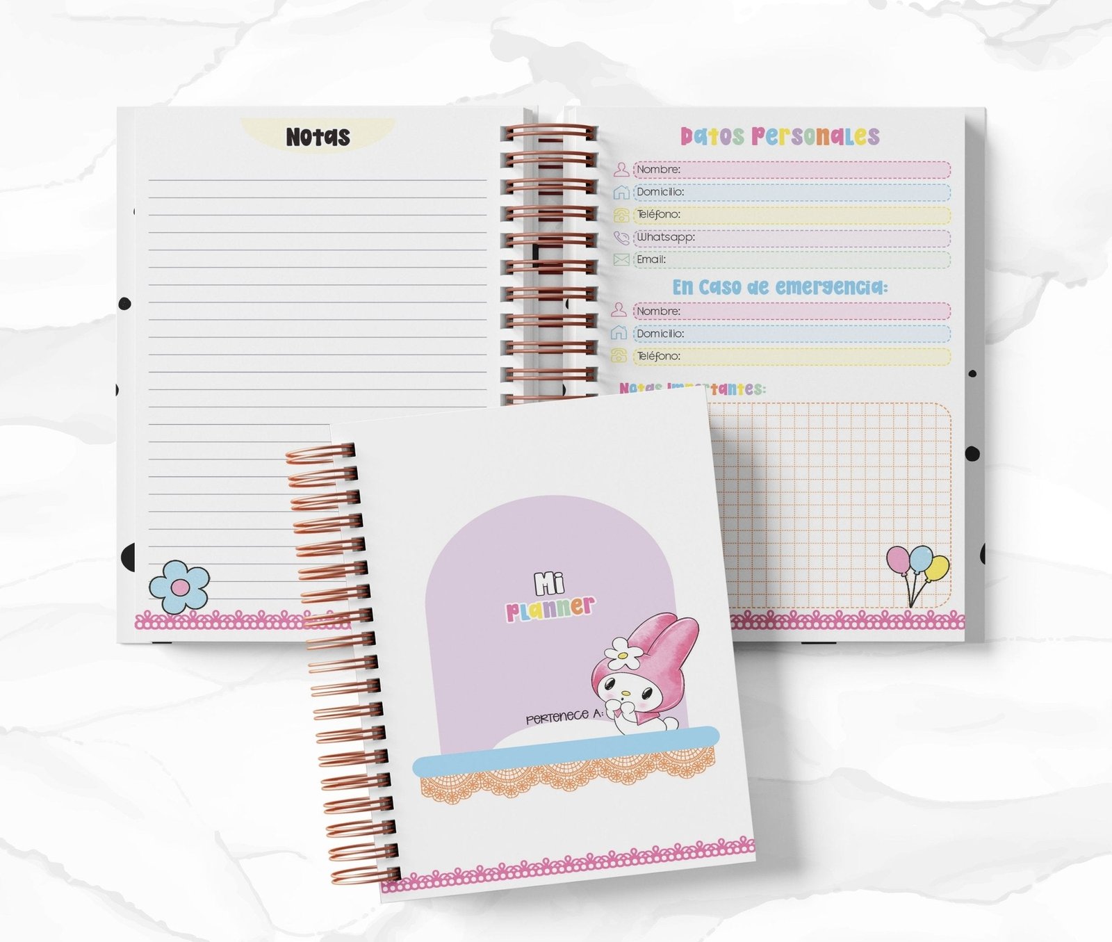 Planner Diario - My Melody