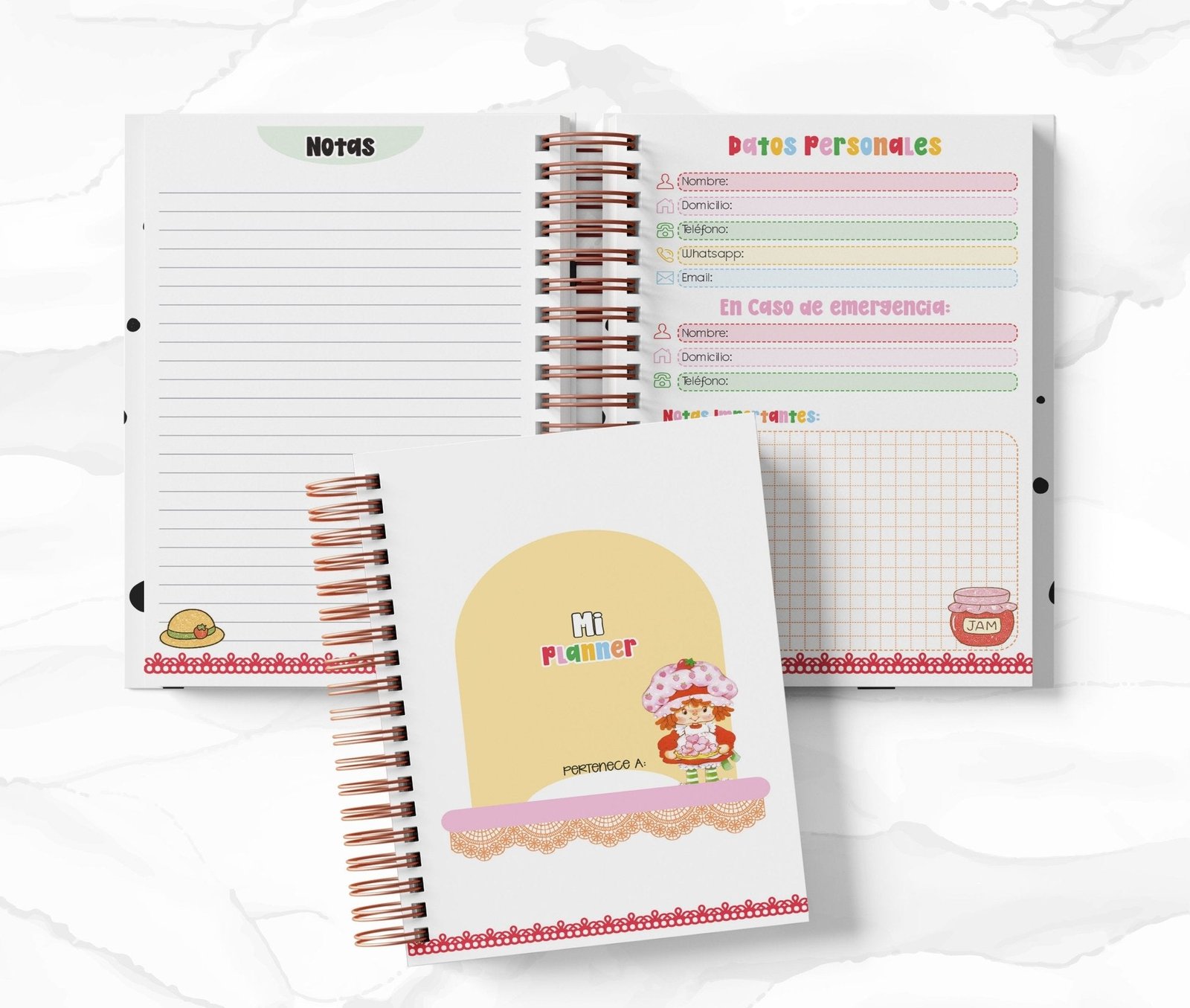 Planner Diario - Rosita Fresita