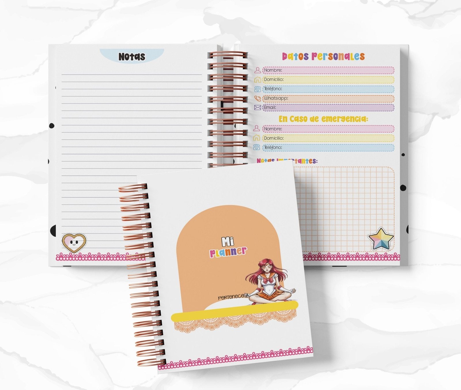 Planner Diario - Sailor Moon